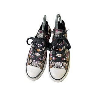 Converse All Star Dia De Los Muertos Sugar Skulls Shoes Men 4 Women 6 UK 4
